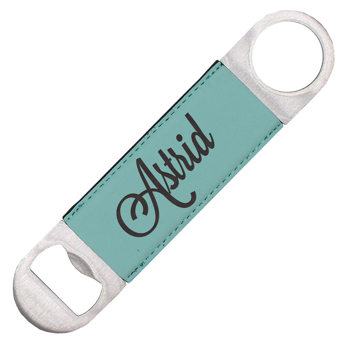 Custom Stainless Steel Classic Paddle Style Bottle Opener - Pub Beer Opener Gift for Men, Women, Bartender
