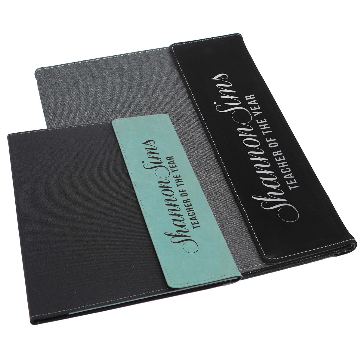 Personalized Canvas Business Work Portfolio - Professional Vertical 2 Lines Engraving