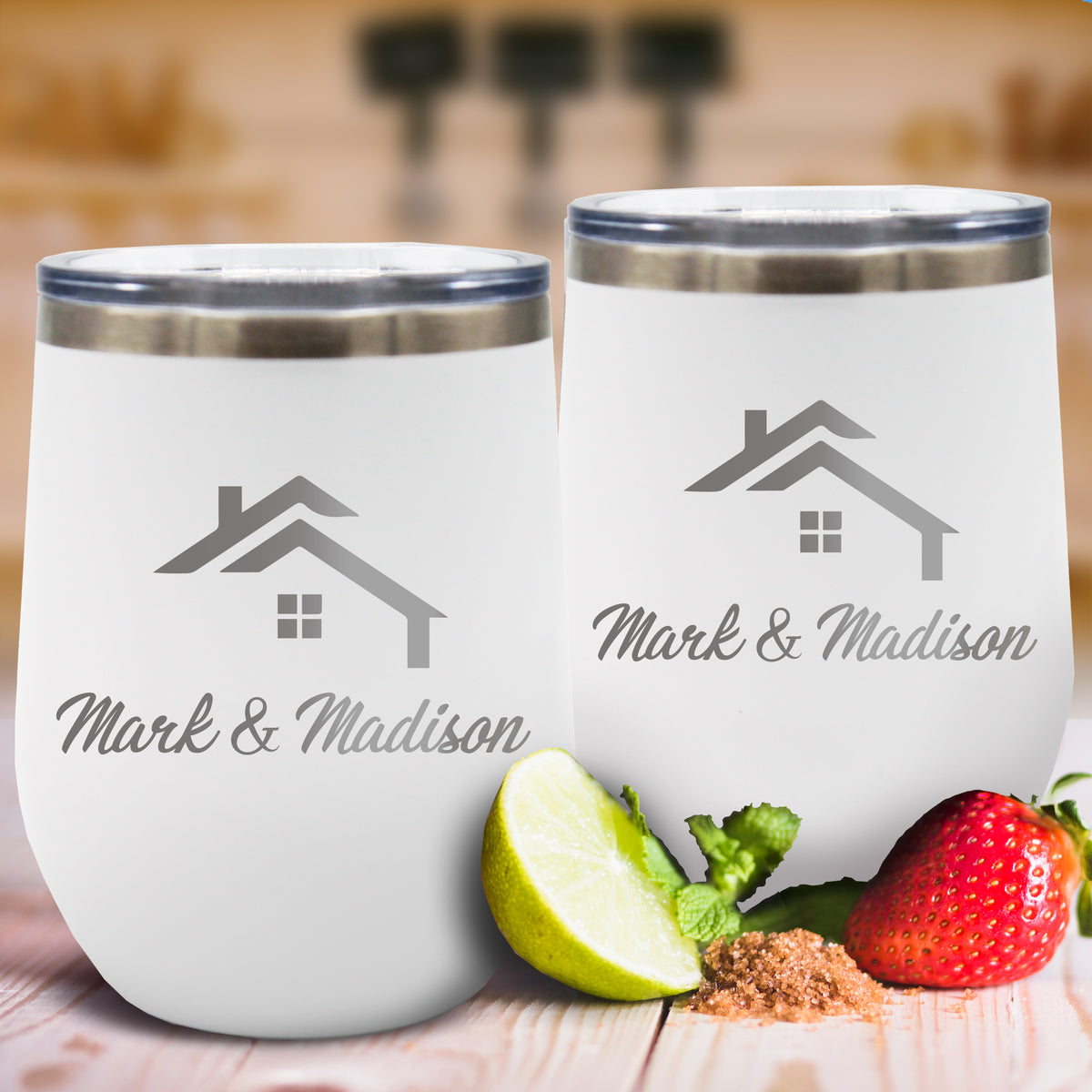 Personalized Build Your Own Slate Realtor Closing Gift - Modern Style