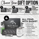 Personalized Build Your Own Slate Realtor Closing Gift - Modern Style