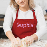 Custom Personalized Apron for Adults, Men, Women, Grill, Kitchen - Add any Name or Text