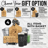 Personalized Build Your Own Bamboo Realtor Closing Gift - Hearth Style