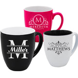 Custom Engraved Coffee Latte Mug - Personalized Coffee and Tea Cup