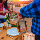 Personalized Whiskey Decanter Set with Glasses and Gift Box Set - Classic Design