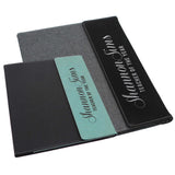 Personalized Canvas Business Work Portfolio - Professional Vertical 2 Lines Engraving
