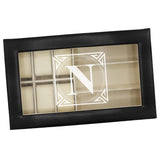 Personalized Watch and Sunglasses Box - Custom Engraved Watch and Eyeglass Organizer Case